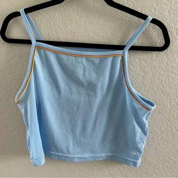 Nike square neck rainbow crop top - Picture 1 of 7